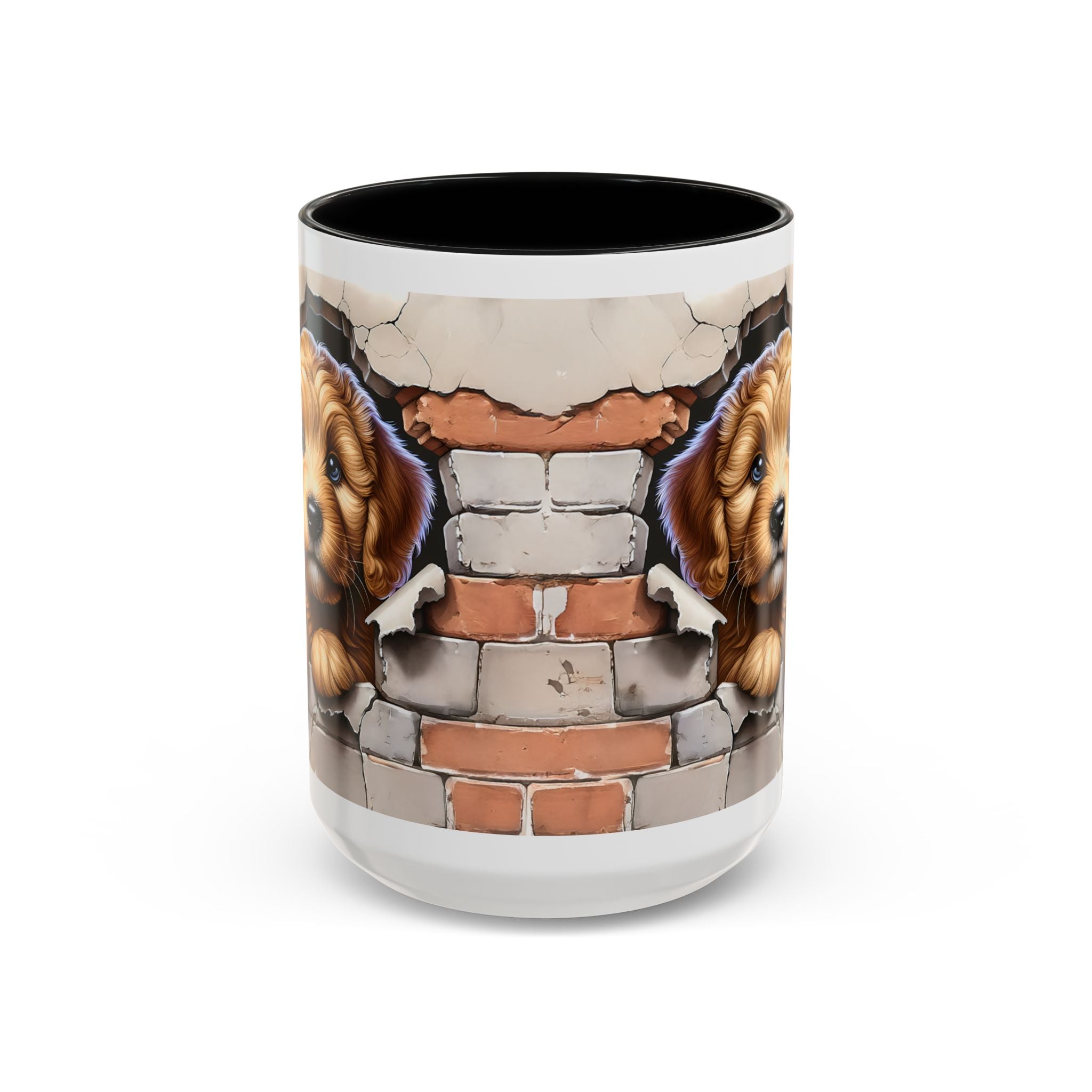 Cute Dog Accent Coffee Mug - Perfect Gift for Pet Lovers, Animal Lovers, Home Decor, Coffee Lovers, Unique Kitchenware