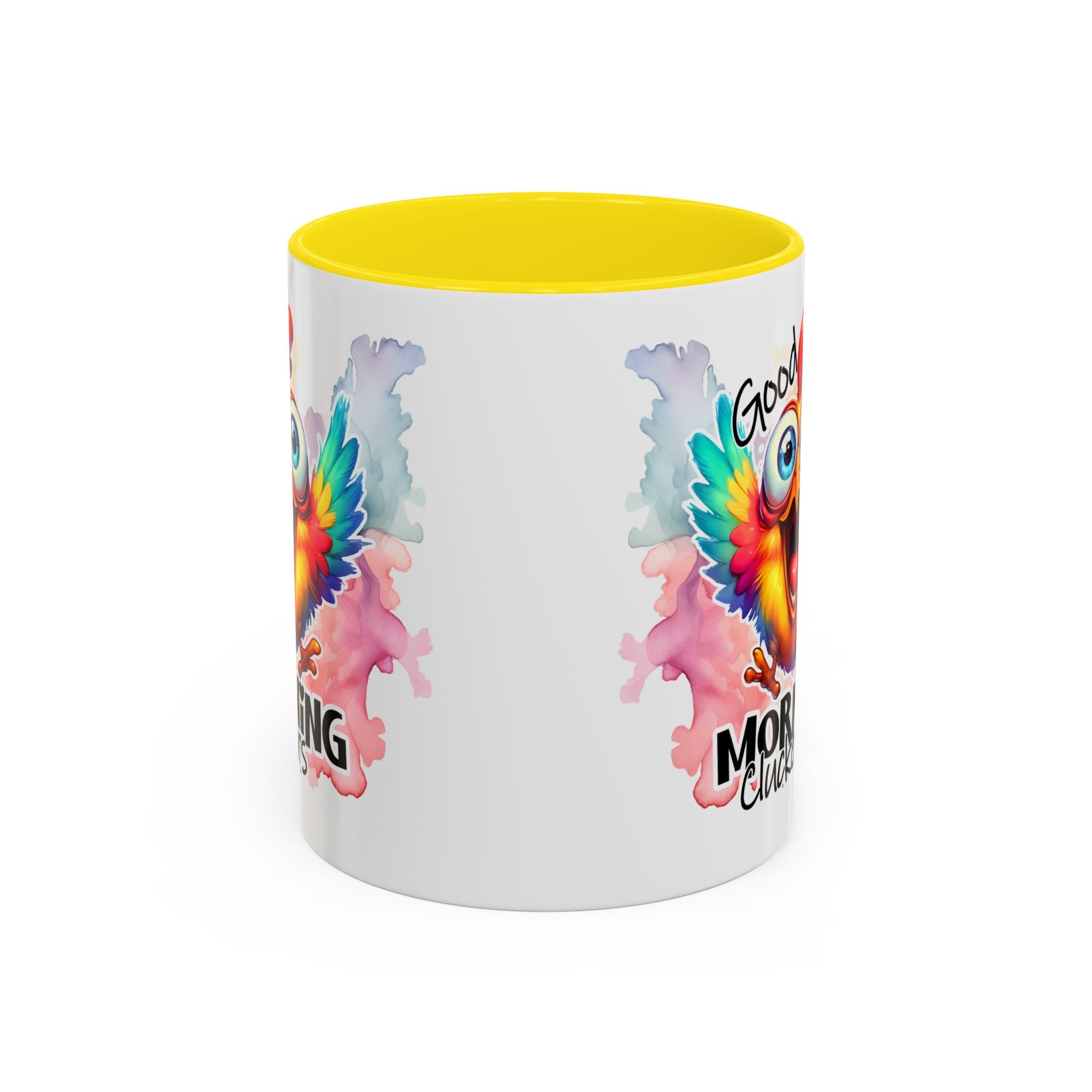 good Morning Mug with Cheerful Rooster Design - Perfect for Coffee Lovers, Gifting, Morning Routine, Kitchen Decor, Bird Enthusiasts