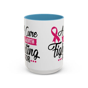Inspirational Breast Cancer Awareness Mug, Supportive Gift for Fighters, 11oz & 15oz Coffee Cup - Perfect for Fundraisers, Hope, [...]