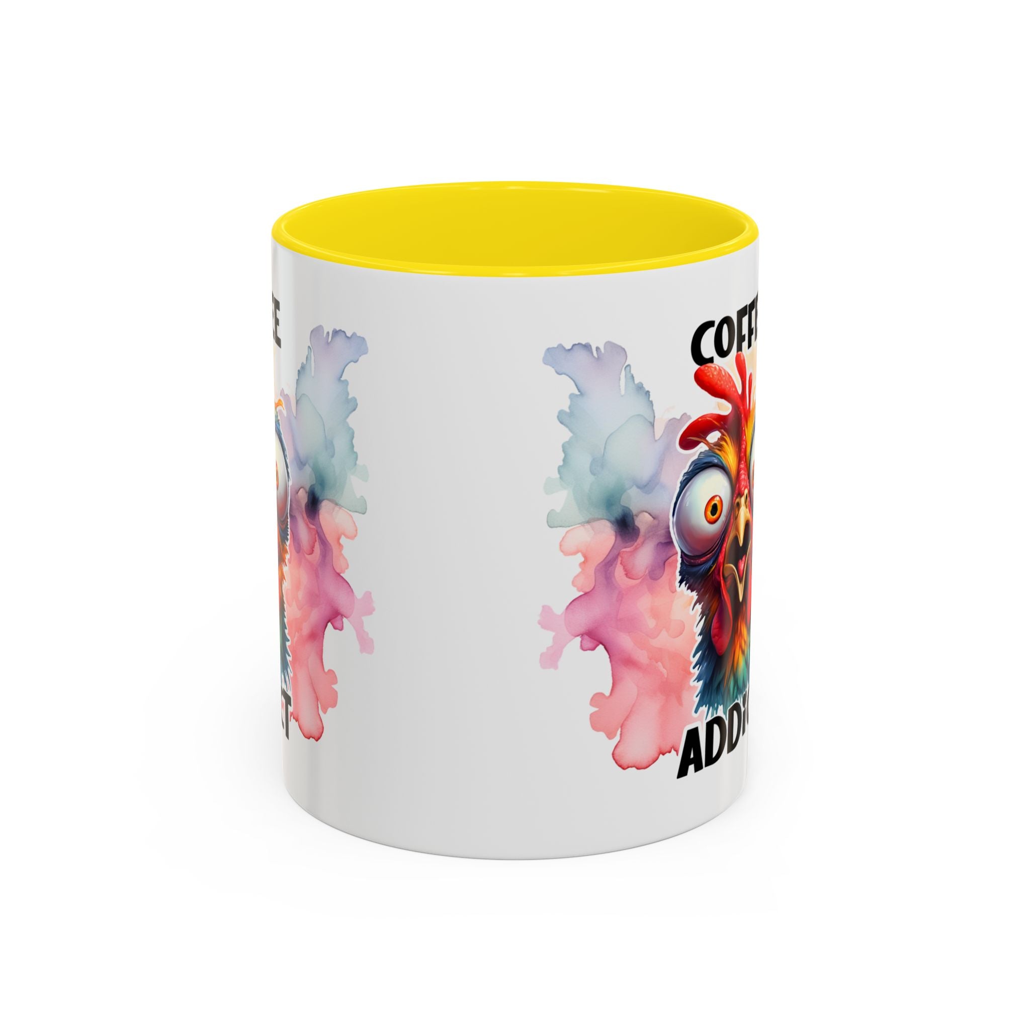 Coffee Addict Mug, Funny Coffee Lover Gift, Unique Kitchen Decor, Quirky Morning Brew Cup, Perfect for Birthdays & Holidays