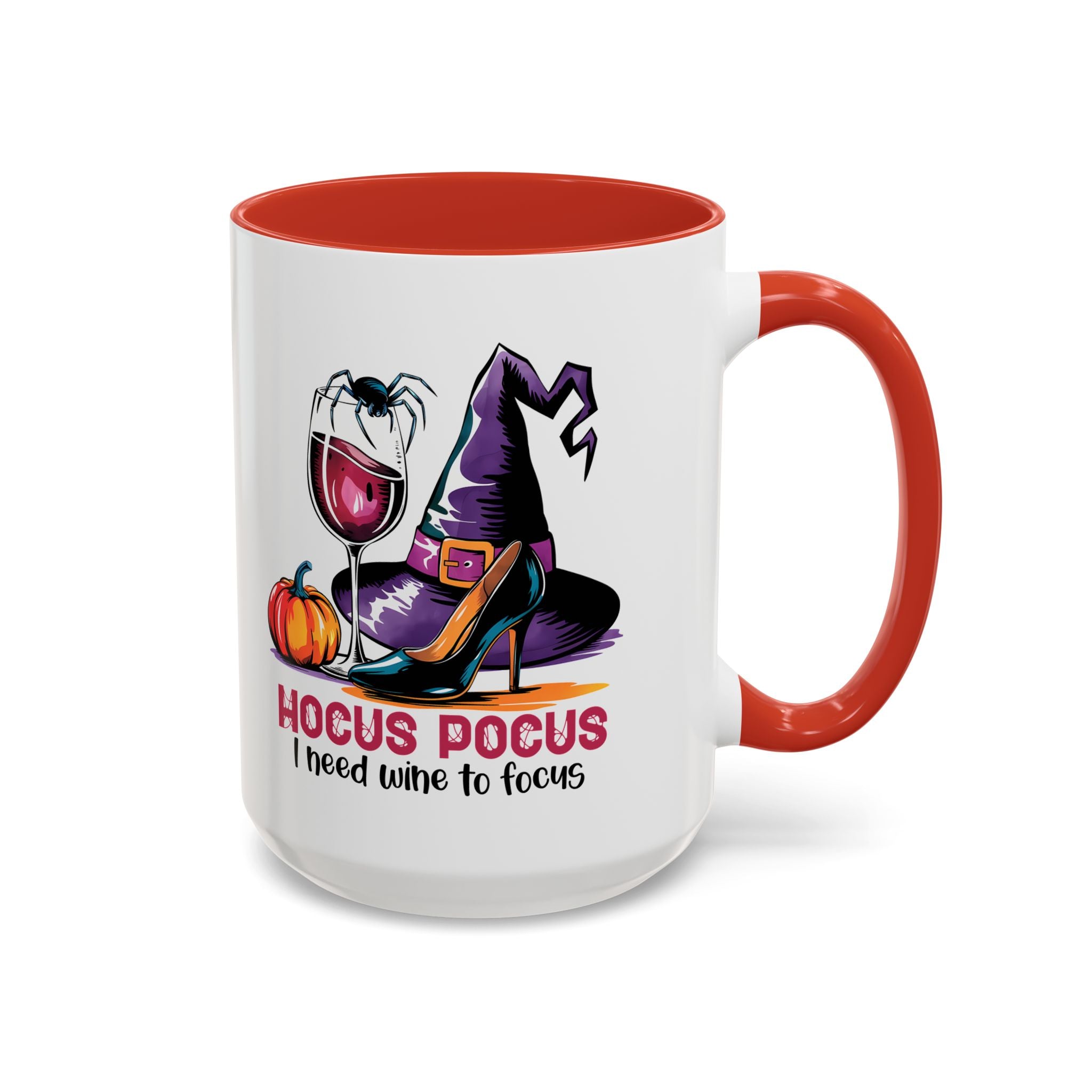 Spooky Witch Coffee Mug | Hocus Pocus Design, Unique Halloween Gift, Magic Brew Cup, Wine Lover's Mug, Cozy Autumn Decor