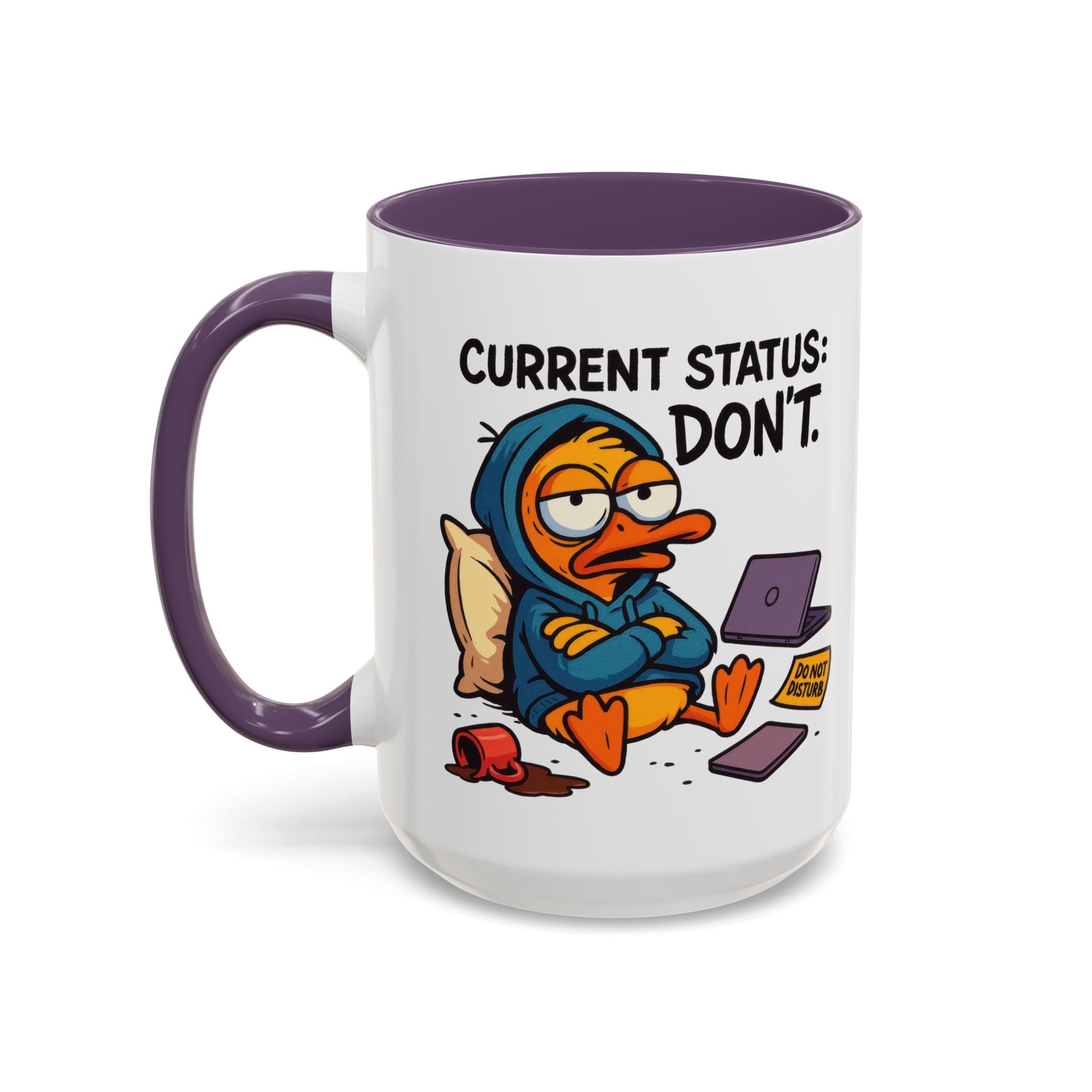 Chill Vibes Coffee Mug, Perfect for Lazy Days, Gift for Homebodies, Quirky Coffee Lover, Fun Desk Accessory, Work from Home Essentials