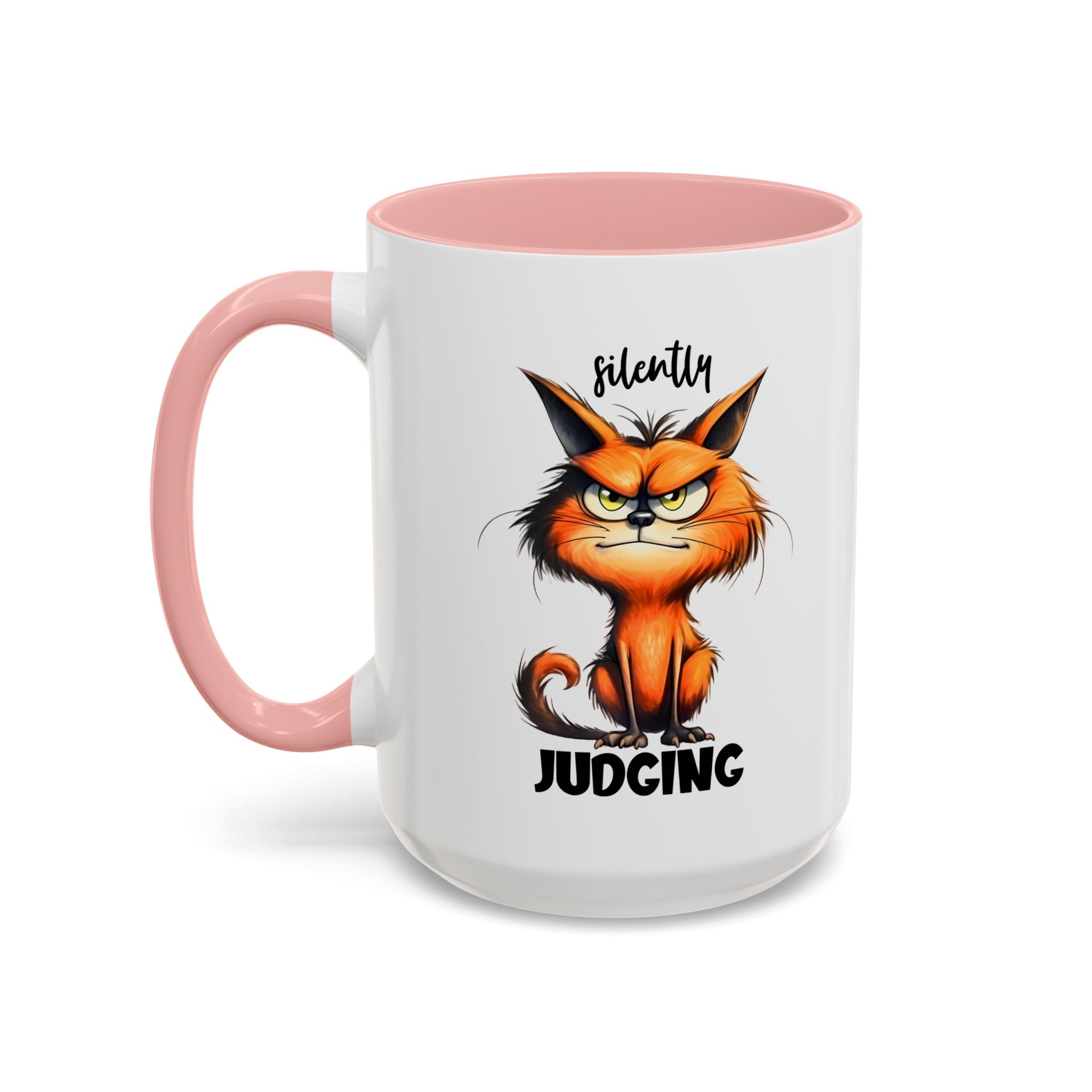 sarcasm attitude  Cat Coffee Mug - Just Judging - Perfect Gift for Cat Lovers, Pet Owners, Birthdays,  Funny Mug