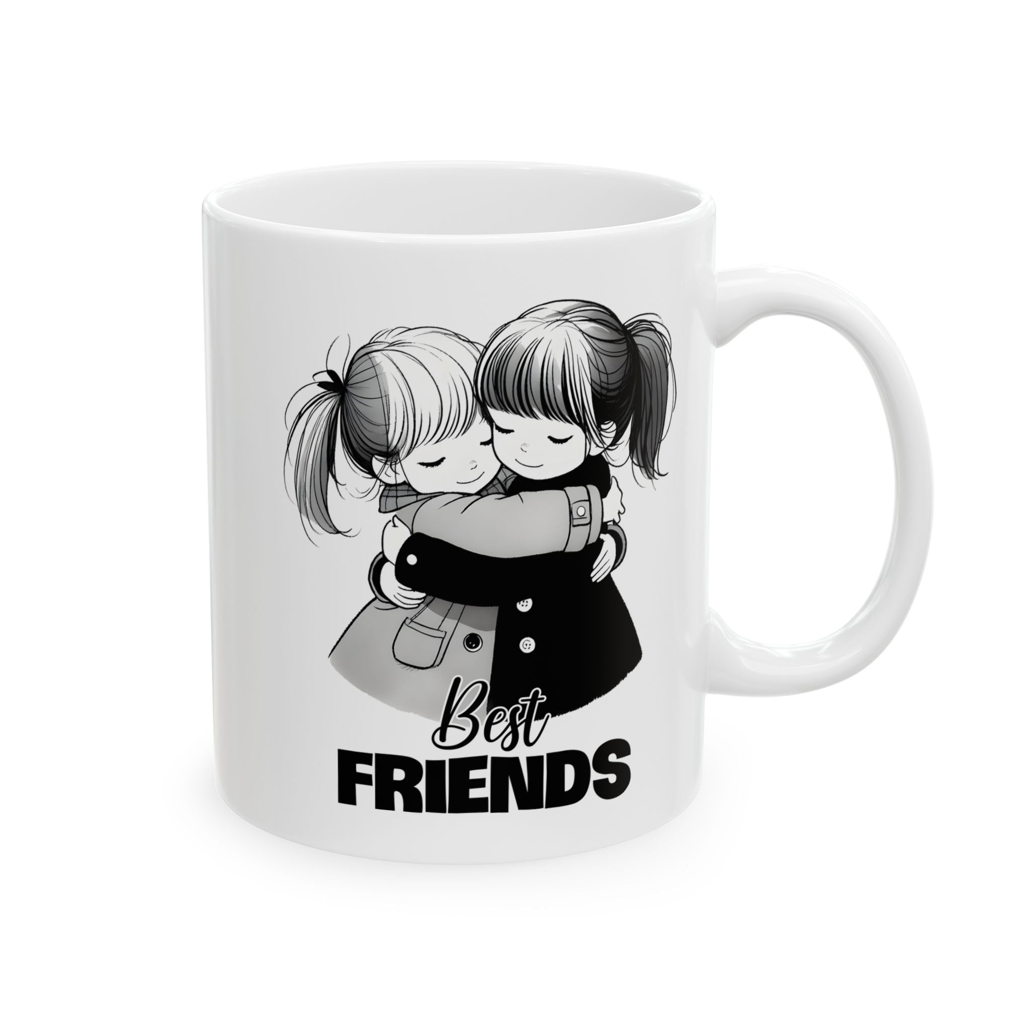 Cute Friendship coffee Mug - Perfect Gift for Friends, Coffee Lovers, Birthdays, Best Friend Moments, Tea Time