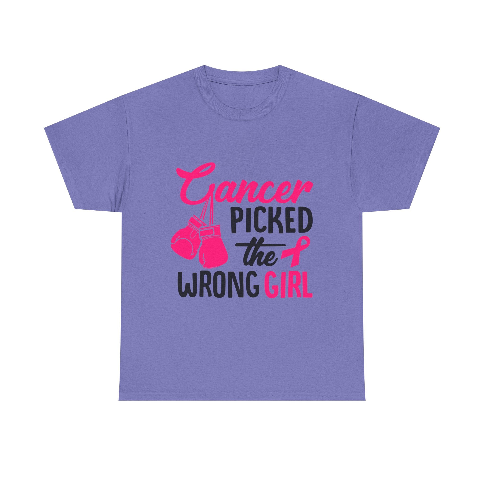 Empowering Cancer Awareness Tee, Inspirational T-Shirt, Unisex Cotton Tee for Fighters, Gift for Cancer Survivors, Supportive Apparel