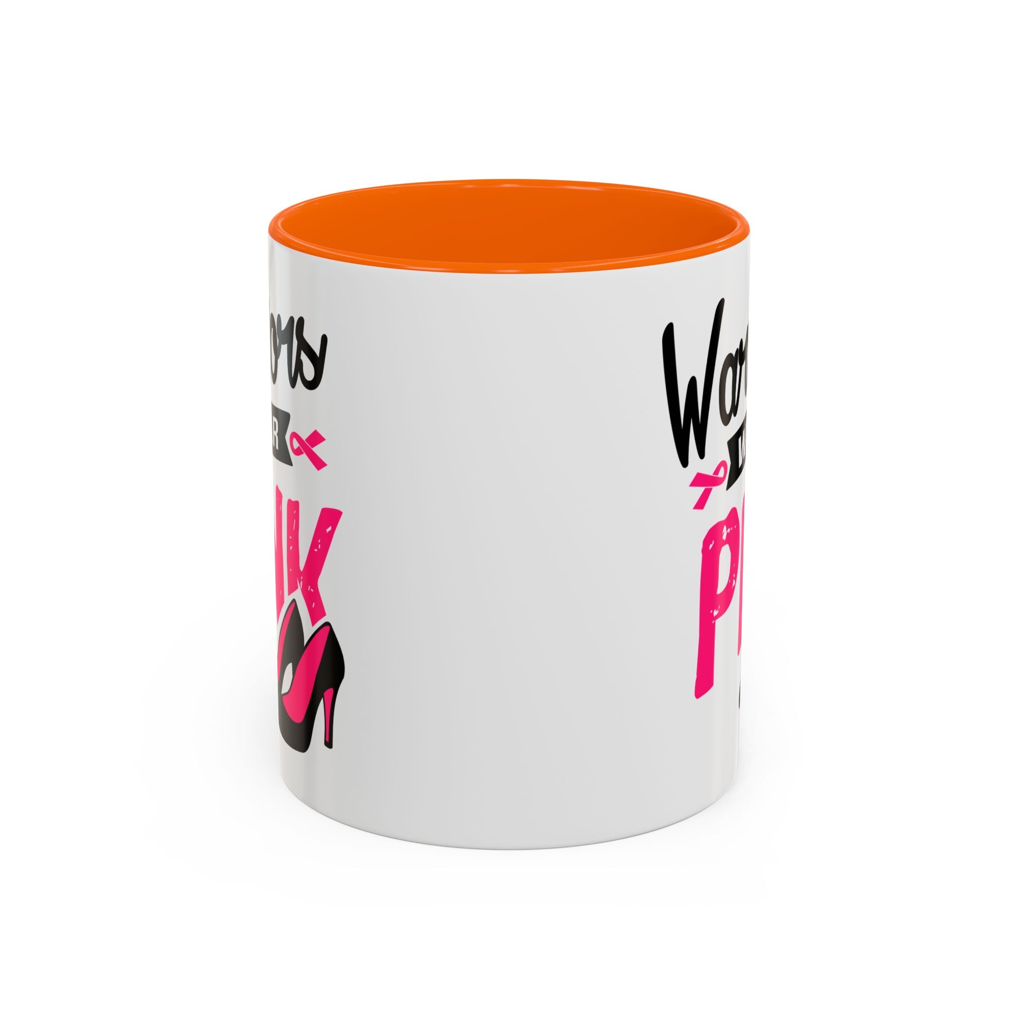 Breast Cancer Awareness Coffee Mug, Inspirational Gift, Warrior Mug, Pink Ribbon Awareness, Supportive Beverage Cup