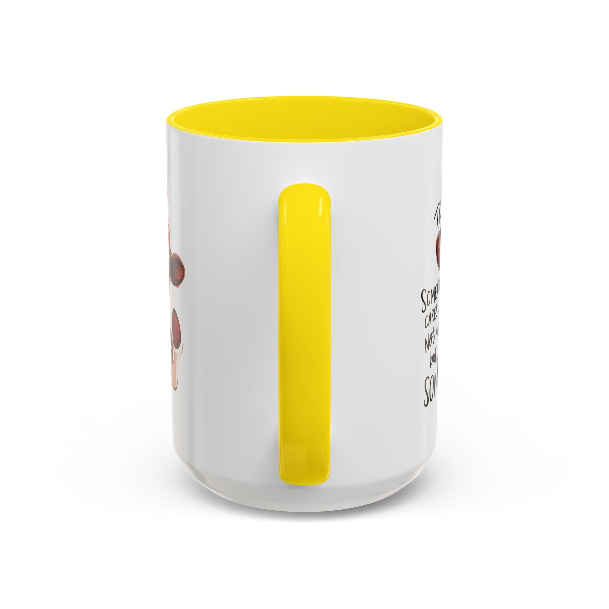 Funny Cow Accent Coffee Mug - Trust Me, Someone Cares attitude sassy animal lover