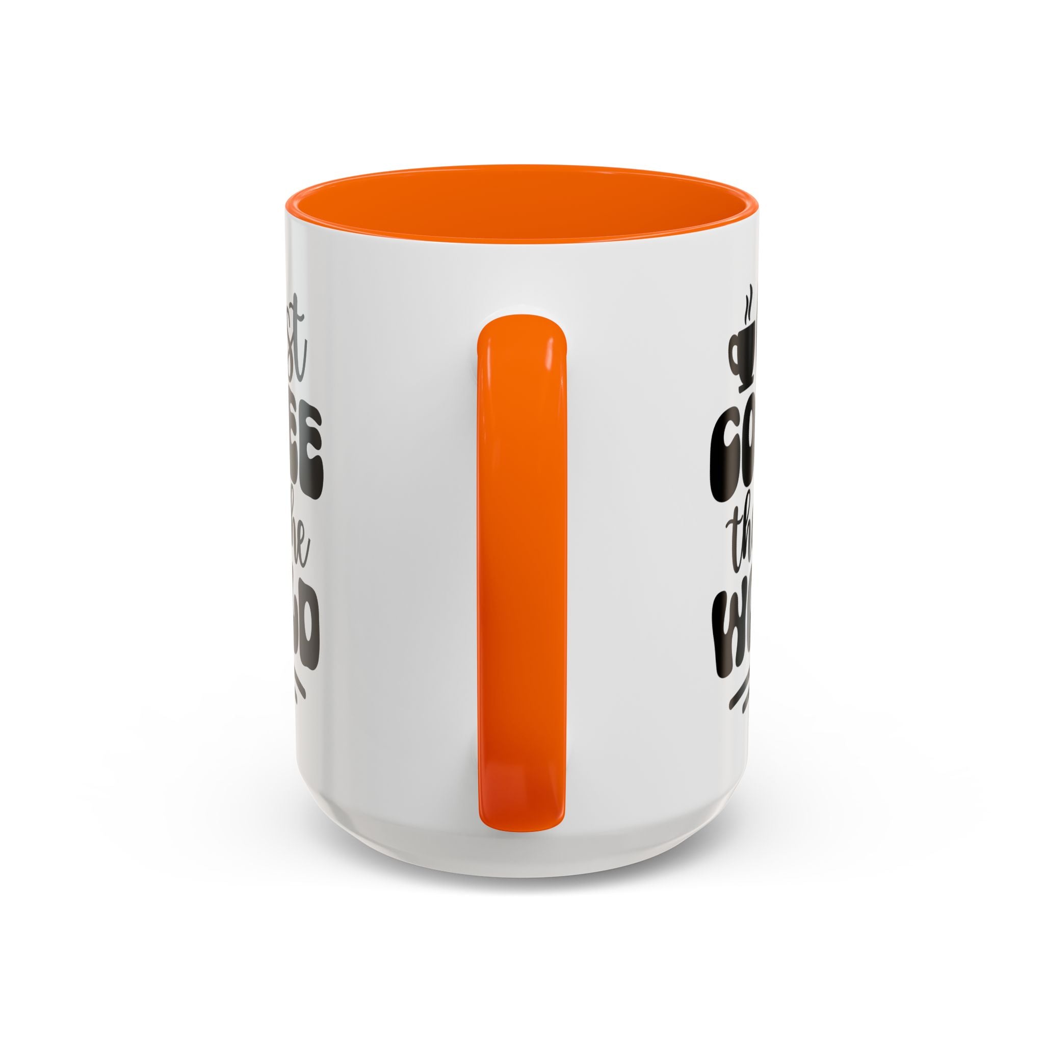First Coffee Then the World - Stylish Accent Coffee Mug for Coffee Lovers, Gift for Friends, Kitchen Decor, Office Mug, Holiday Present