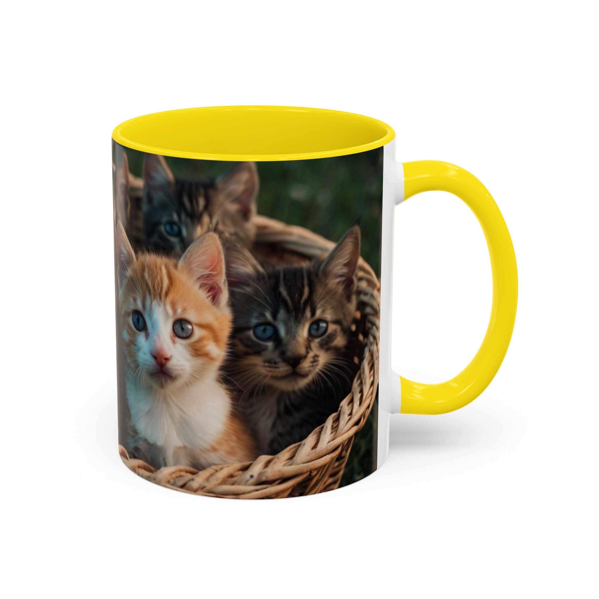Cute Cat Coffee Mug - Perfect Gift for Cat Lovers family of animal love