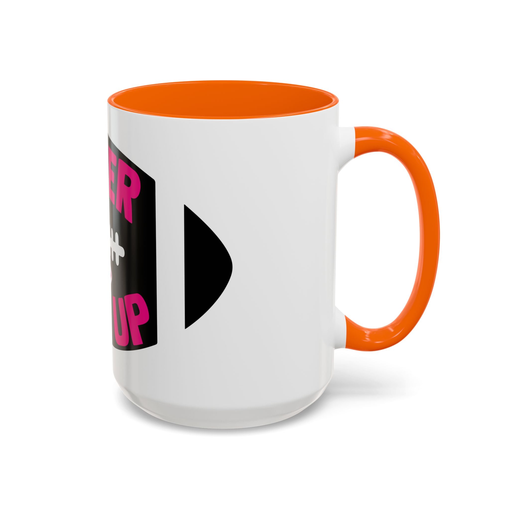 Inspirational Breast Cancer Awareness Coffee Mug - Never Give Up, Motivational Gift, Supportive Keepsake, Home or Office Decor