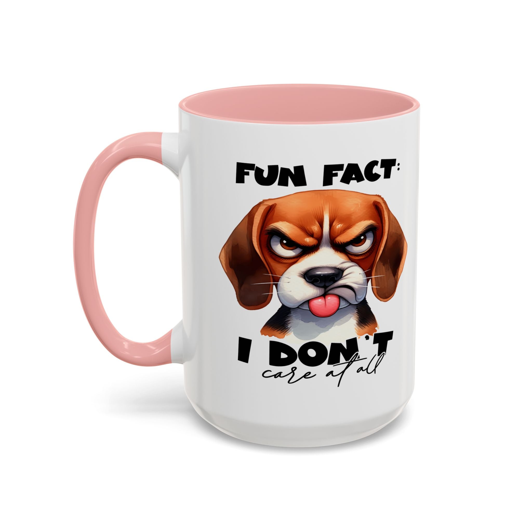 Funny Dog Accent Coffee Mug - Beagle Lover Gift, Pet Owner Present, Unique Animal Mug, Quirky Home Decor, Fun Fact Design