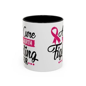 Inspirational Breast Cancer Awareness Mug, Supportive Gift for Fighters, 11oz & 15oz Coffee Cup - Perfect for Fundraisers, Hope, [...]