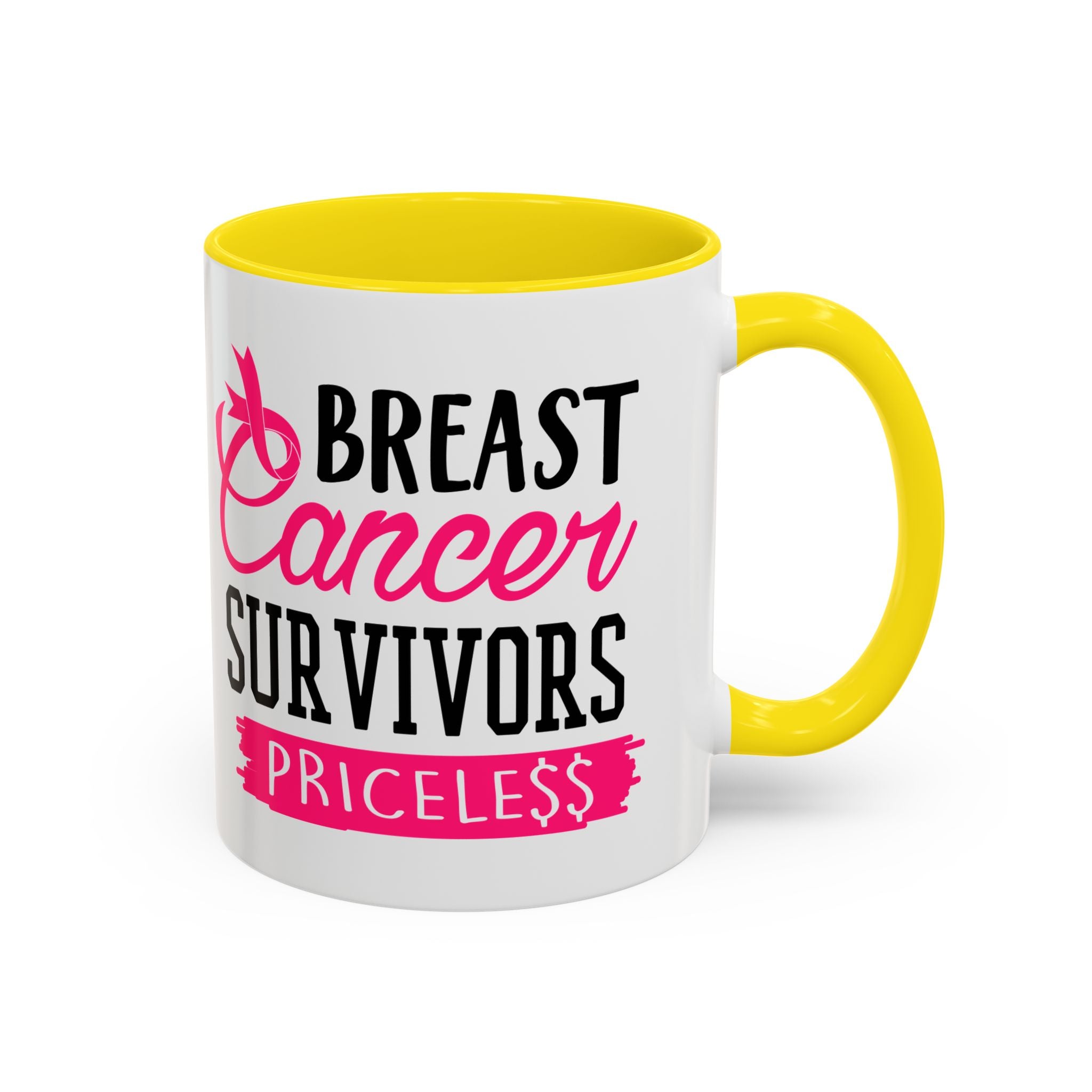 Breast Cancer Survivors Coffee Mug, Inspirational Cancer Gift, Supportive Awareness Mug, Gift for Survivors, Encouraging Morning Coffee