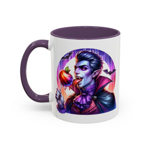 Halloween Vampire Coffee Mug | Spooky Decor, Gift for Monster Lovers, Fall Drinkware, Halloween Party Favor, Unique Caffeine Cup