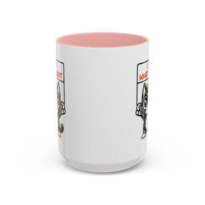 I do what I want funny cat Accent Coffee Mug (11, 15oz)