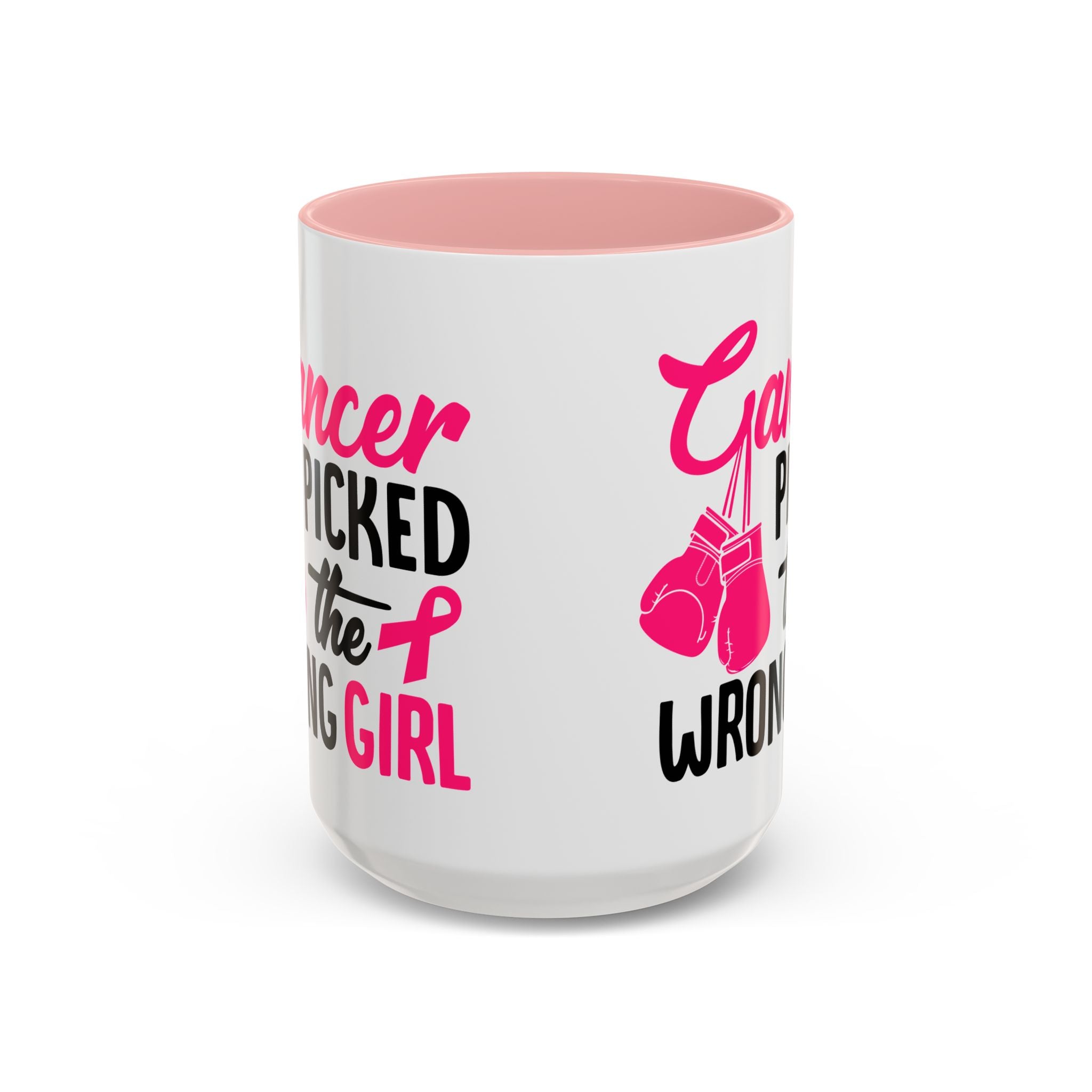 Empowering Cancer Warrior Mug, Coffee Cup for Fighters, Supportive Gift for Cancer Survivors, Inspiration for Awareness Events, [...]