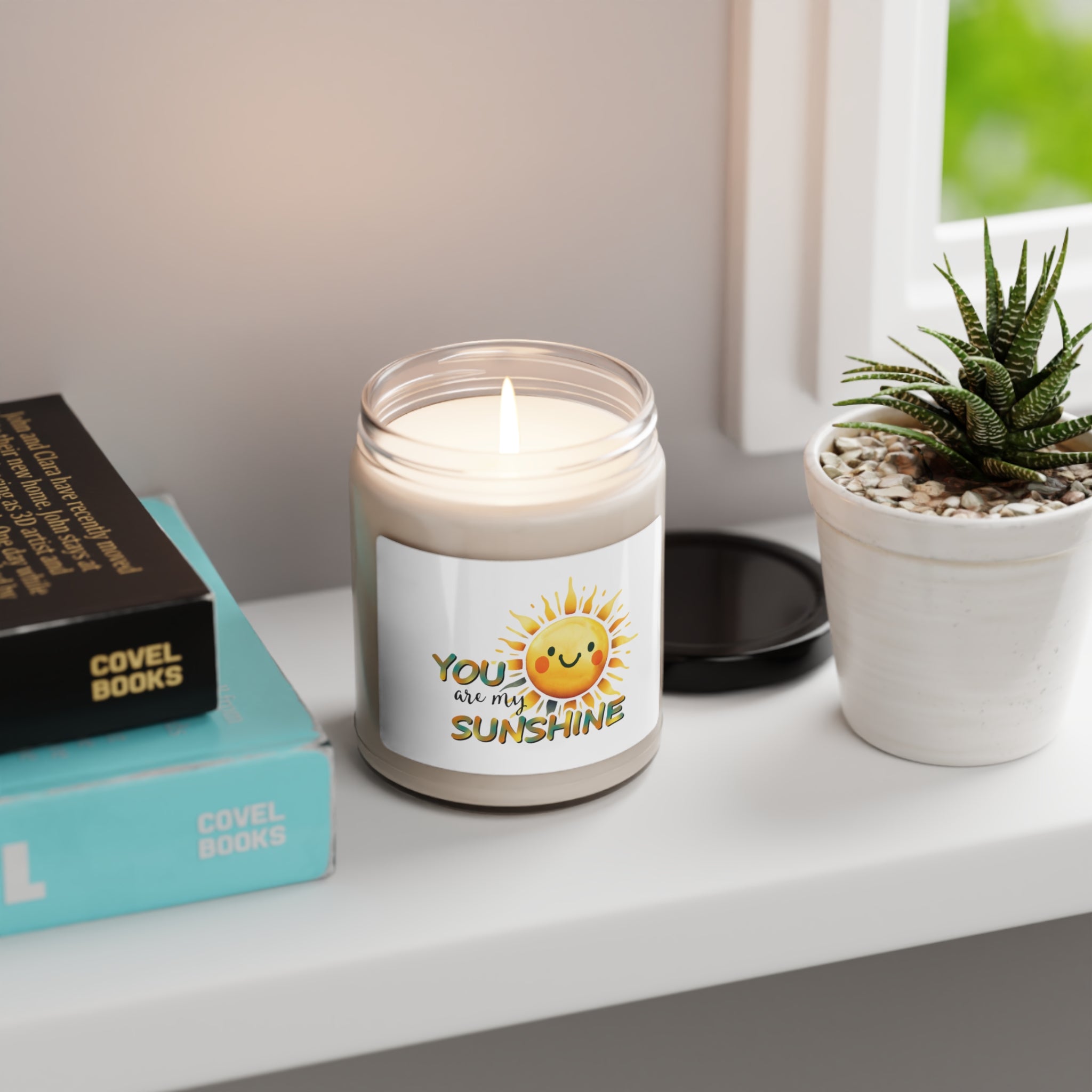 You are my sunshine Scented Soy Candle, 9oz you are my sunshine