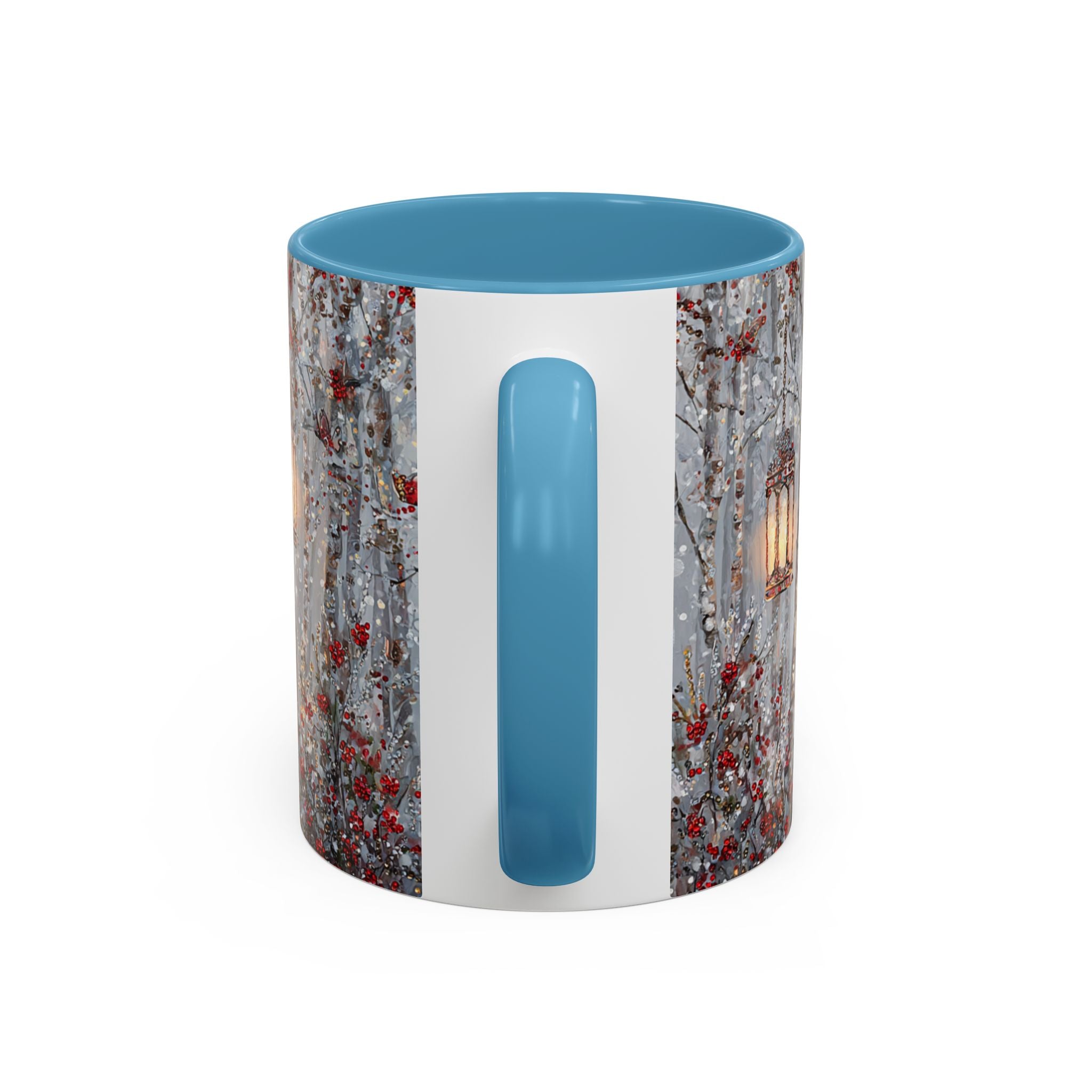 Winter Wonderland Coffee Mug - Snowman & Cardinals Design (11/15oz)