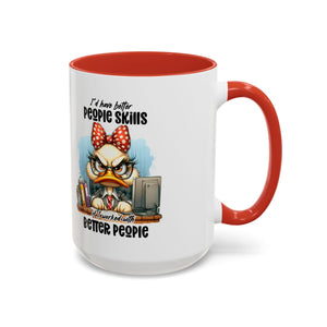 Funny Accent Coffee Mug - Perfect Gift for Office Workers, Friends, Birthdays, Coffee Lovers, Unique Gift Idea