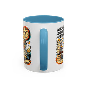 Funny Office Coffee Mug - Perfect Gift for Coworkers, Work from Home, Funny Gag Gift, Unique Desk Accessory, Humor Mug