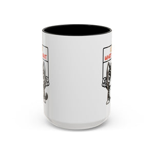 I do what I want funny cat Accent Coffee Mug (11, 15oz)