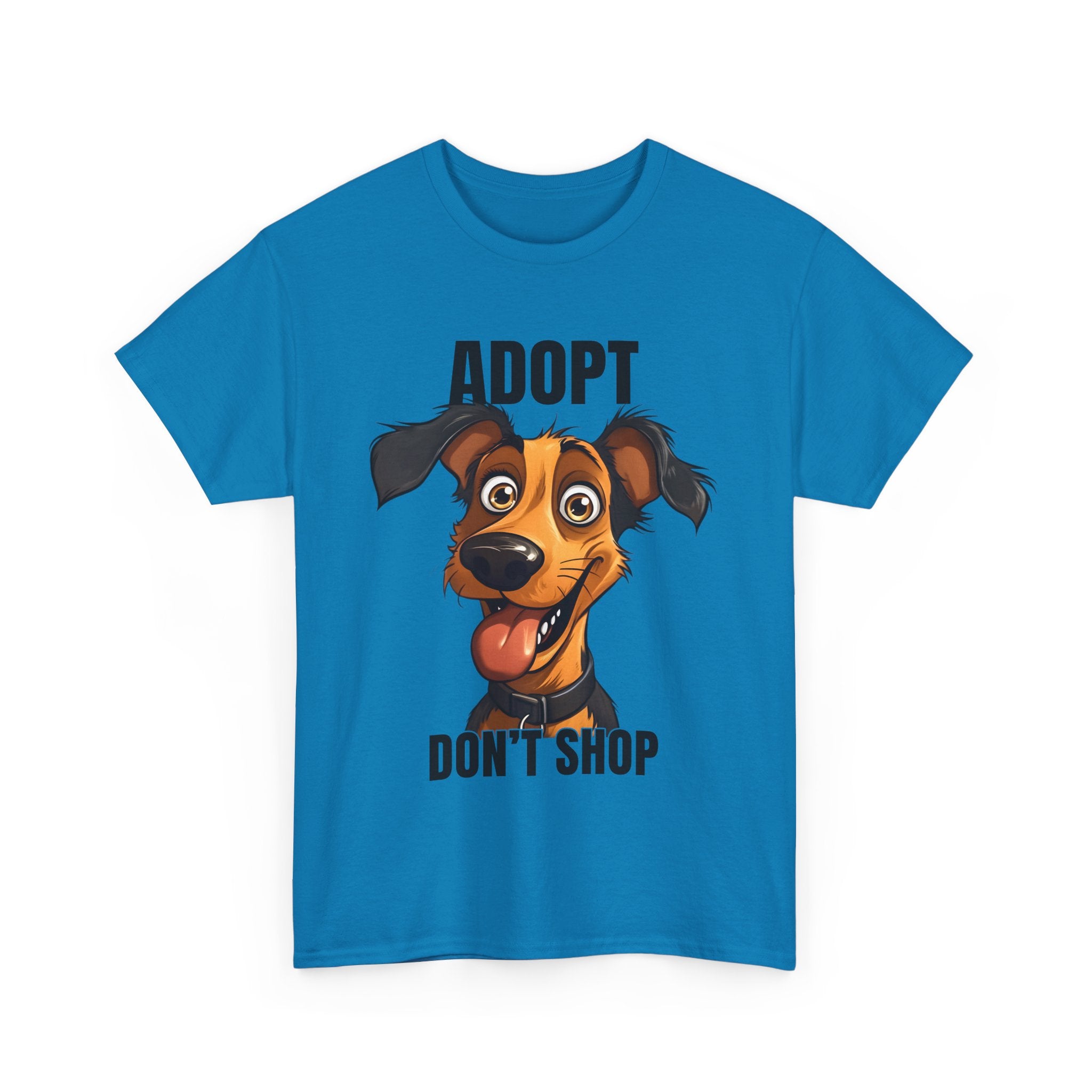 Funny Dog Adoption Tee, Unisex Tee, Pet Lover Gift, Animal Rescue Shirt, Dog Lover Apparel, Adopt Don't Shop Tee