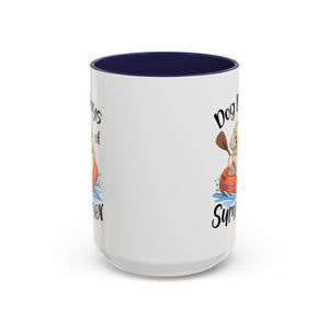 Dog Days of Summer Coffee Mug, Cute Dog Mug, Pet Lover Gift, Summer Vibes, Beach Decor, Fun Pet Cup, Canoeing Dog Design