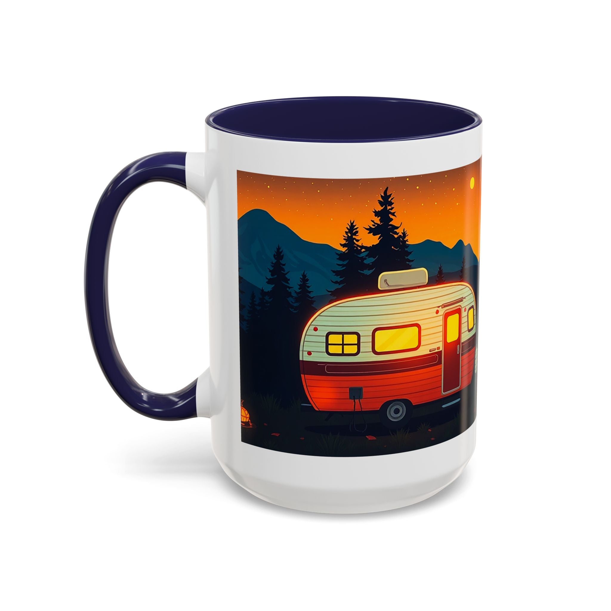 Camping Therapy Mug - Adventure Lover's Coffee Cup, Gift for Campers, Hiking Drinkware, Outdoorsy Coffee Mug, Nature Lover's Cup