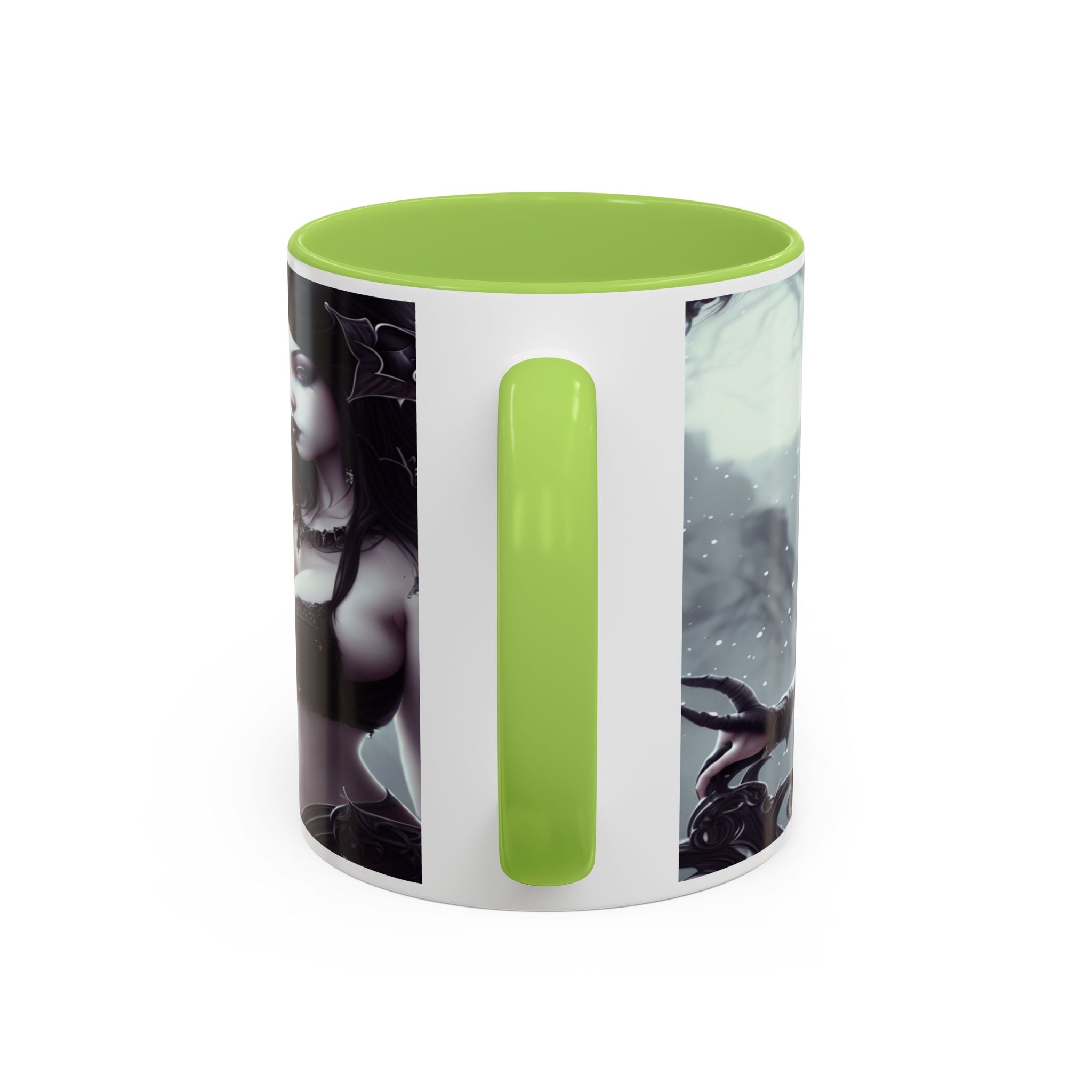 sexy busty woman Gothic Fantasy Coffee Mug – 11oz & 15oz Sculpted Design horror art