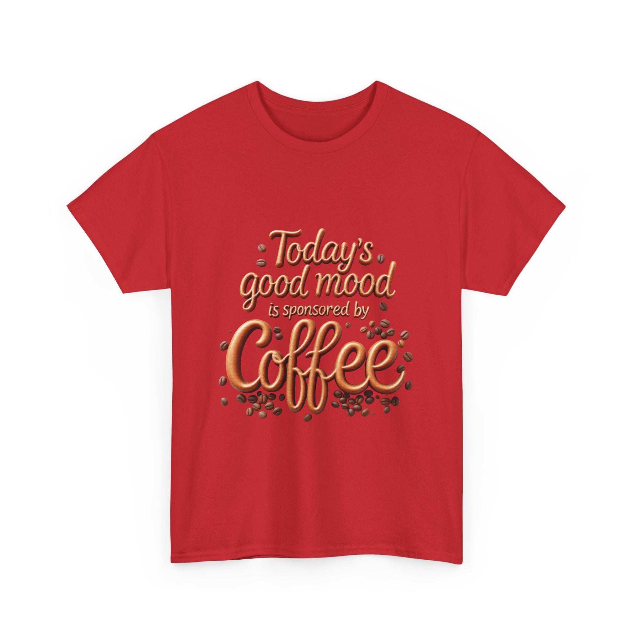 Coffee Mood Unisex Tee - Today's Good Mood Tee, Coffee Lover Shirt, Funny Gift for Him or Her, Casual Wear, Birthday Party Top