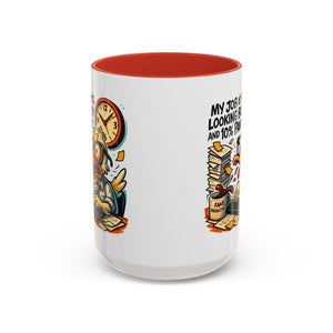 Funny Office Coffee Mug - Perfect Gift for Coworkers, Work from Home, Funny Gag Gift, Unique Desk Accessory, Humor Mug