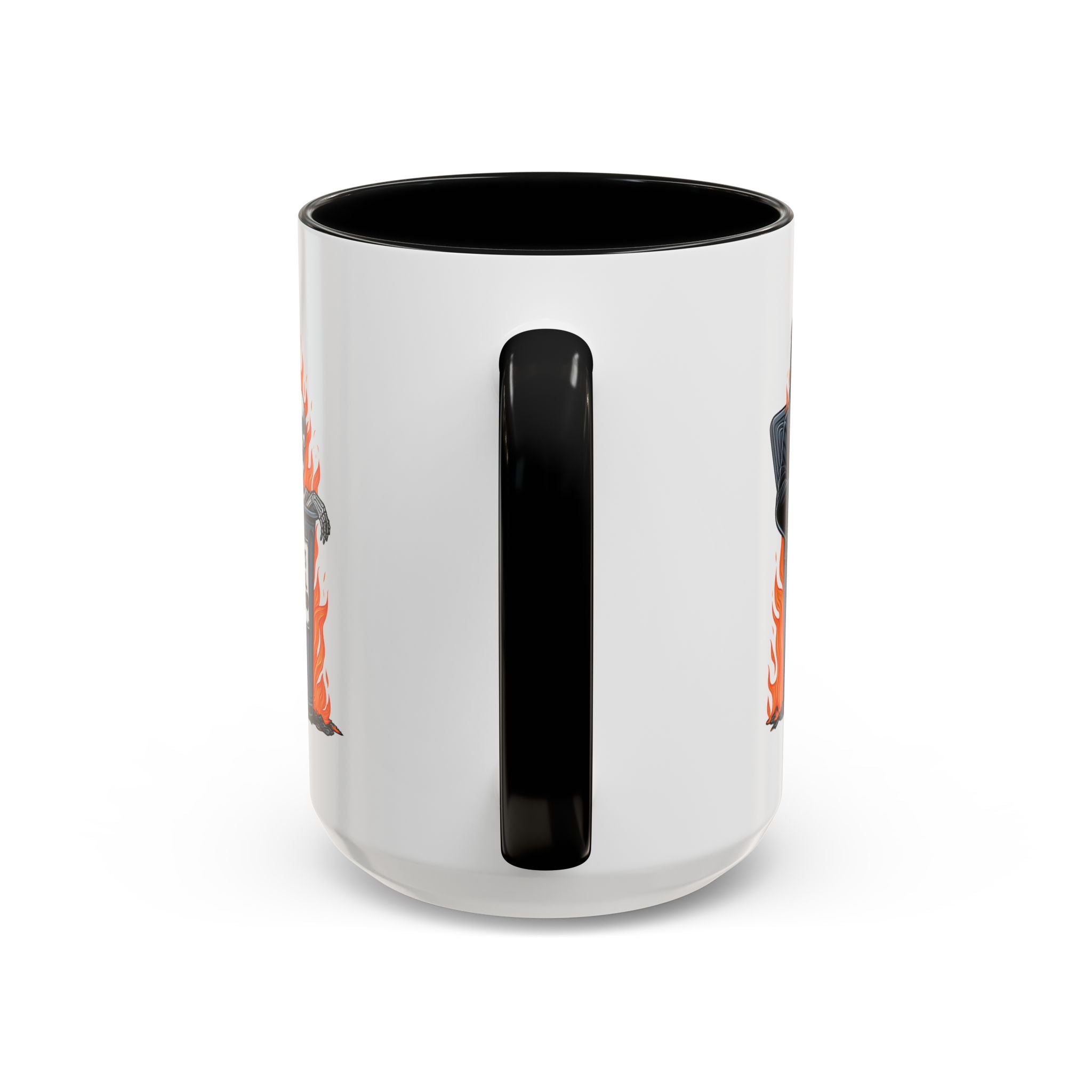 Funny Grim Reaper Coffee Mug - Perfect for Halloween, Gift for Friends, Quirky Kitchen Decor, Novelty Drinkware