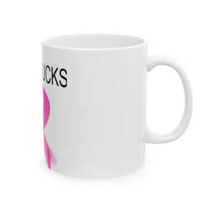 Cancer sucks coffee  Mug  awareness