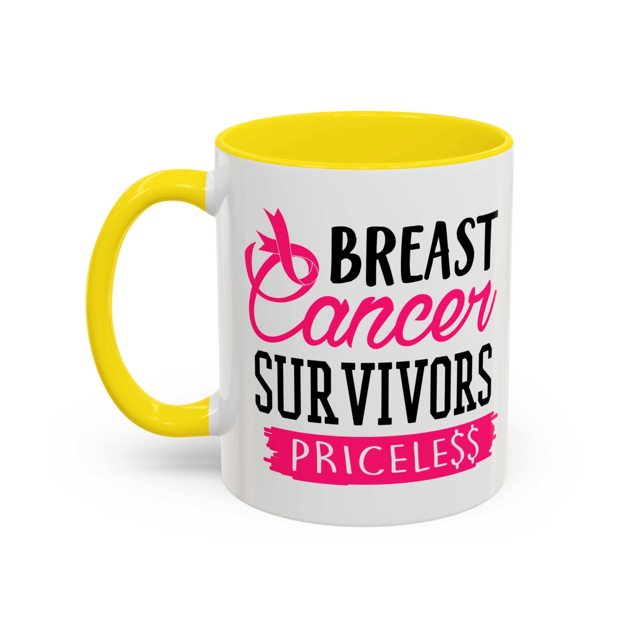 Breast Cancer Survivors Coffee Mug, Inspirational Cancer Gift, Supportive Awareness Mug, Gift for Survivors, Encouraging Morning Coffee