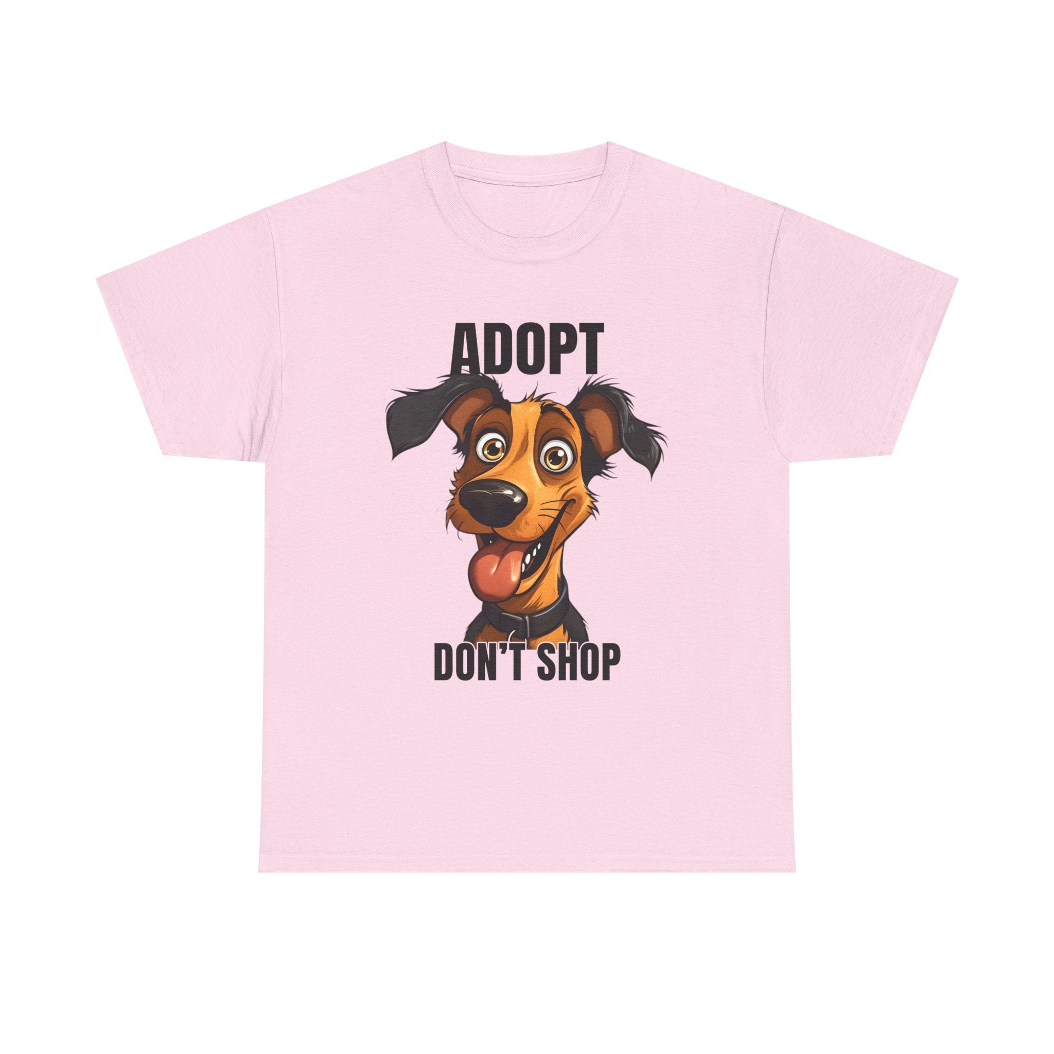 Funny Dog Adoption Tee, Unisex Tee, Pet Lover Gift, Animal Rescue Shirt, Dog Lover Apparel, Adopt Don't Shop Tee