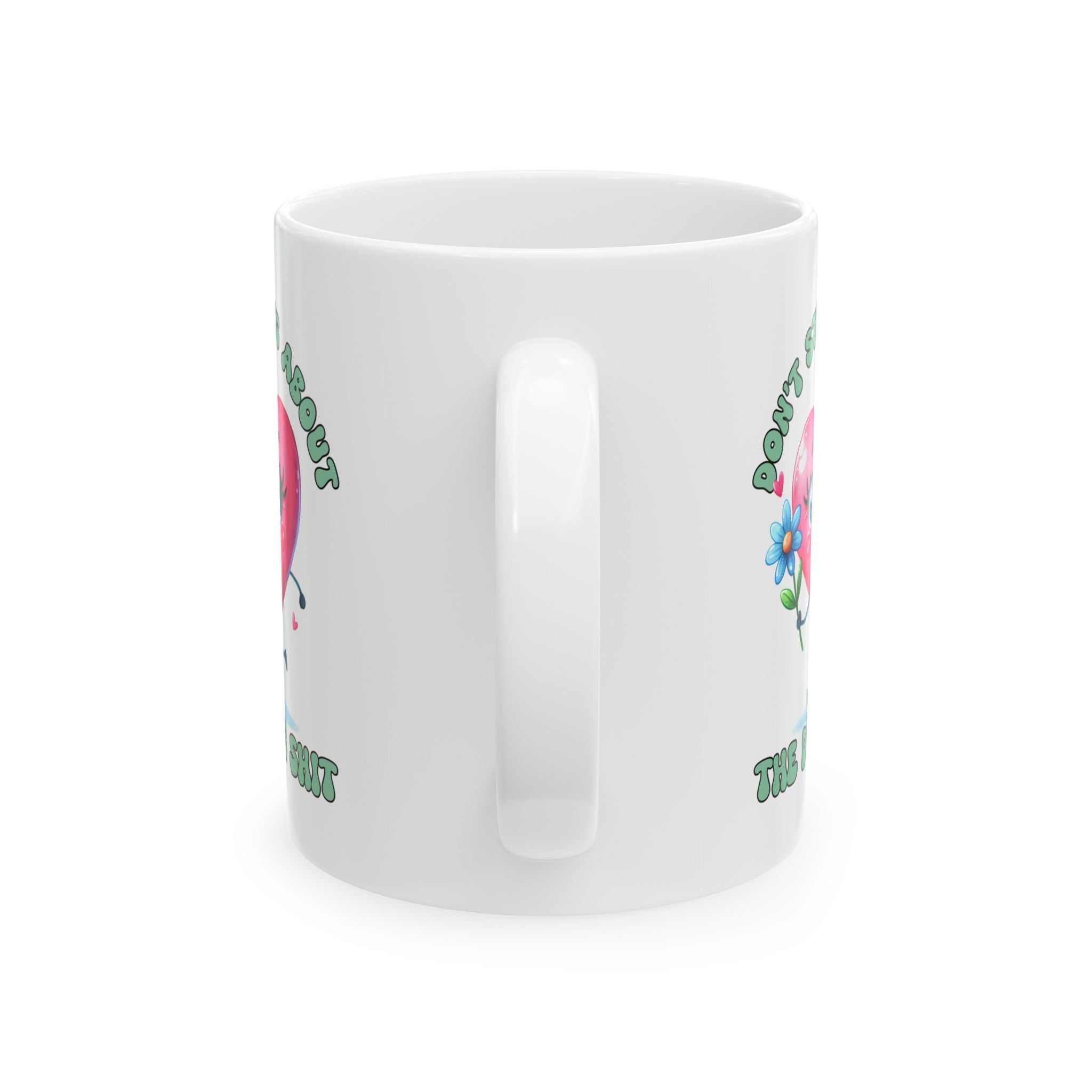 Floral Ceramic Mug - Perfect Gift for Garden Lovers, Birthday, Mother's Day, Inspirational Tea Coffee Cup