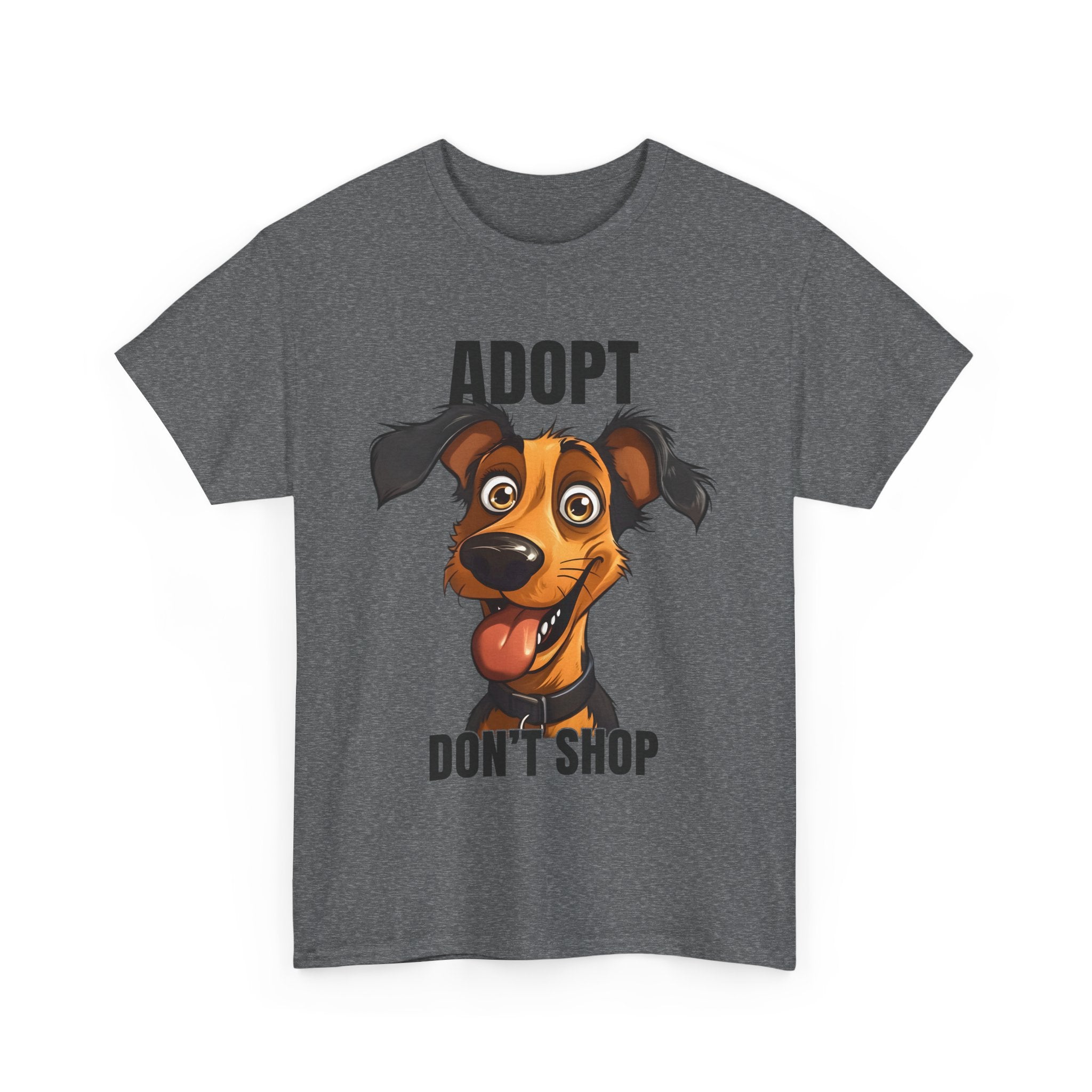 Funny Dog Adoption Tee, Unisex Tee, Pet Lover Gift, Animal Rescue Shirt, Dog Lover Apparel, Adopt Don't Shop Tee