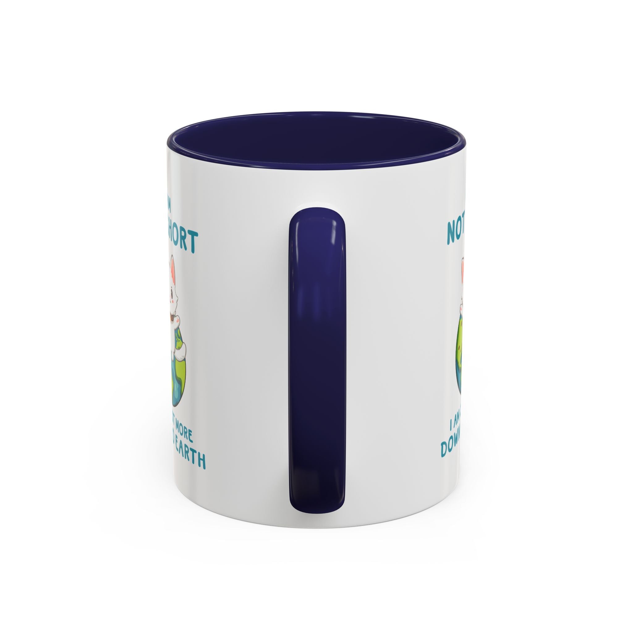 Cute Down to Earth Cat Coffee Mug - Perfect Gift for Cat Lovers
