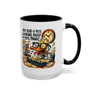 Funny Office Coffee Mug - Perfect Gift for Coworkers, Work from Home, Funny Gag Gift, Unique Desk Accessory, Humor Mug