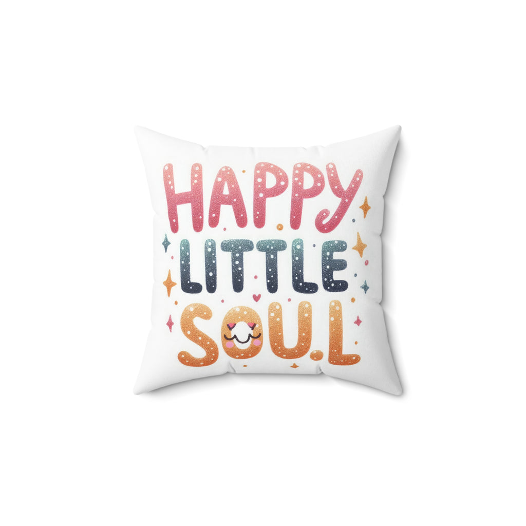 Happy Little Soul Decorative Throw Pillow positive vibe