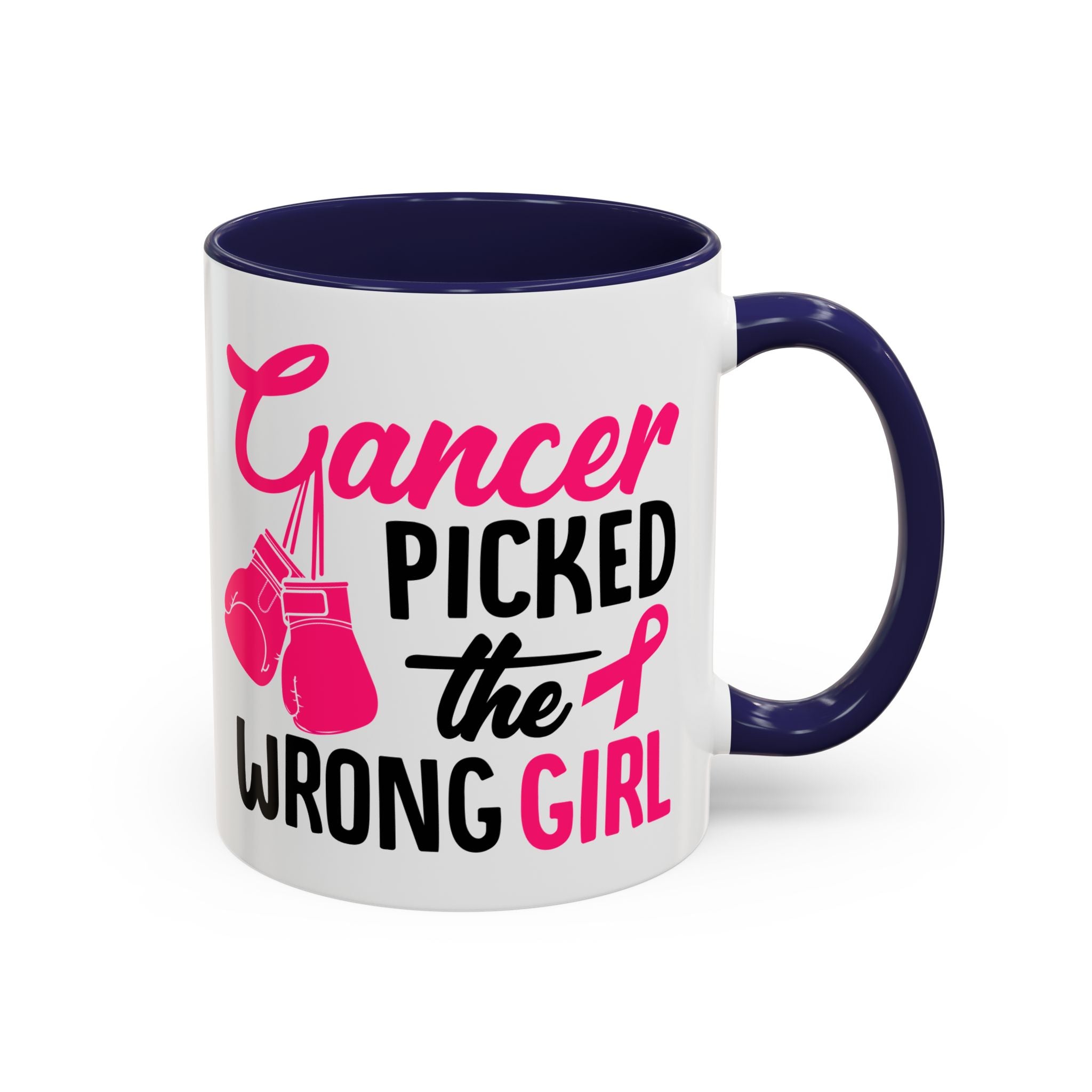 Empowering Cancer Warrior Mug, Coffee Cup for Fighters, Supportive Gift for Cancer Survivors, Inspiration for Awareness Events, [...]