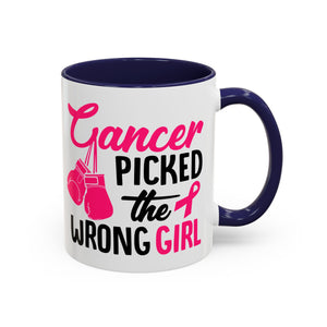 Empowering Cancer Warrior Mug, Coffee Cup for Fighters, Supportive Gift for Cancer Survivors, Inspiration for Awareness Events, [...]