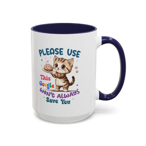 Cute Cat Coffee Mug, Funny Pet Lover Gift,  Kitchen Decor, Perfect for Birthdays, Holidays, Cat Mom Gift, Ceramic Mug