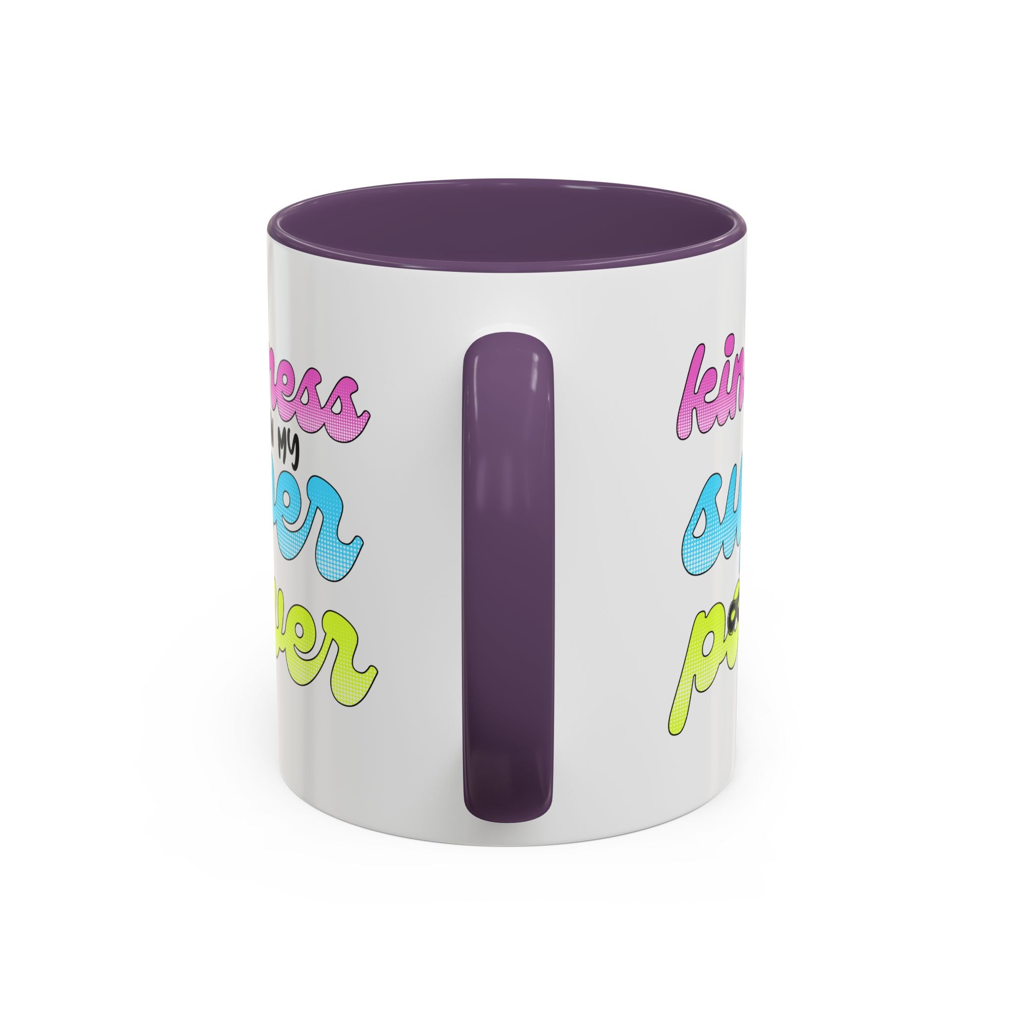 Kindness Superpower Coffee Mug, Inspirational Gift for Friends, Motivational Work Mug, Cute Drinkware for All Occasions, Unique