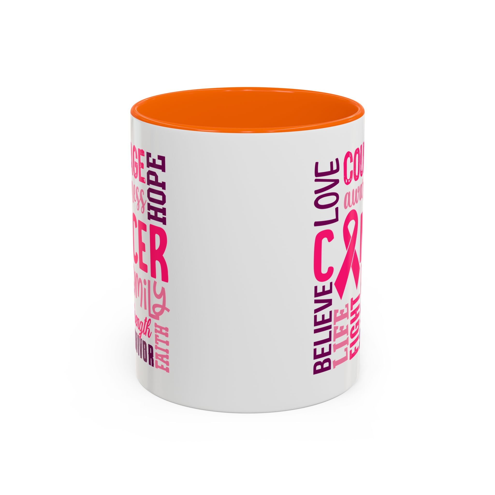 Inspirational Cancer Awareness Coffee Mug, Support Gift, Hope for Survivors, Breast Cancer Month, Motivational Mug, Encouragement Mug