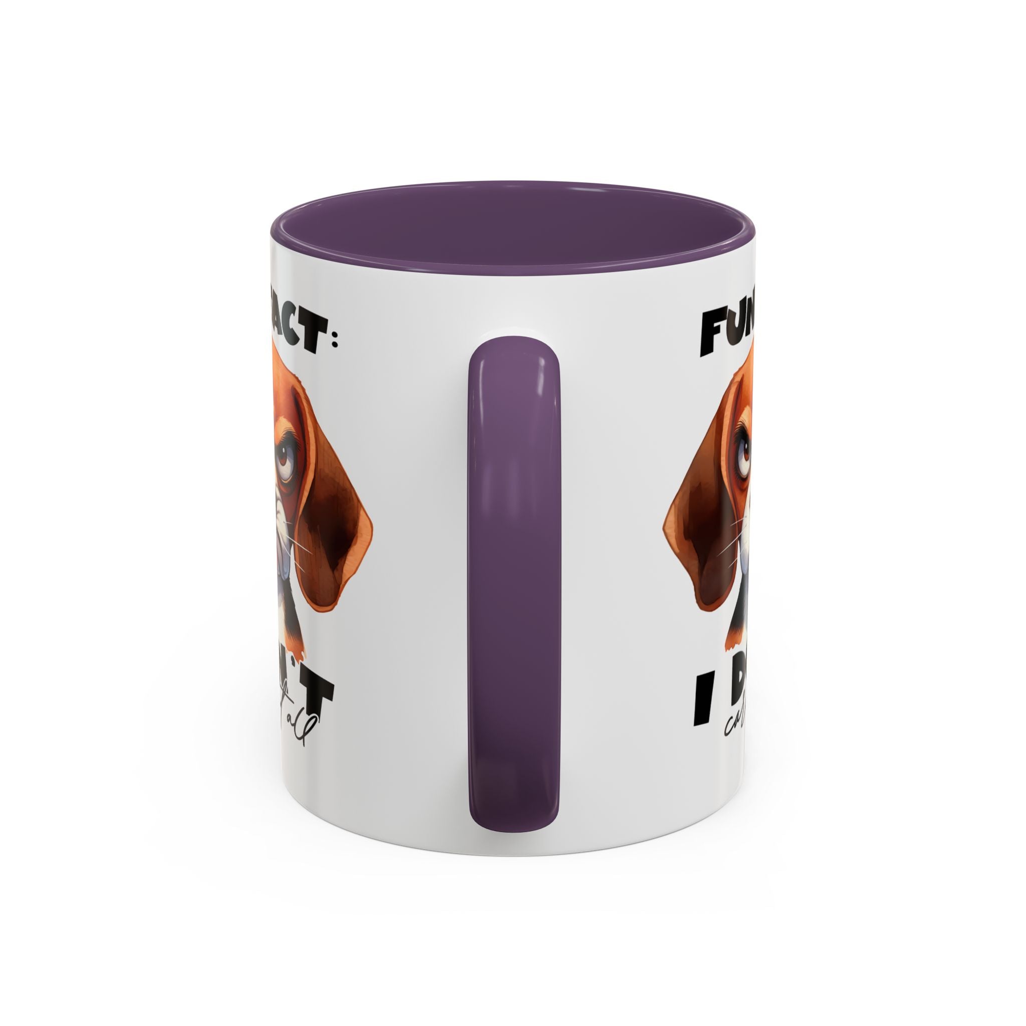Funny Dog Accent Coffee Mug - Beagle Lover Gift, Pet Owner Present, Unique Animal Mug, Quirky Home Decor, Fun Fact Design