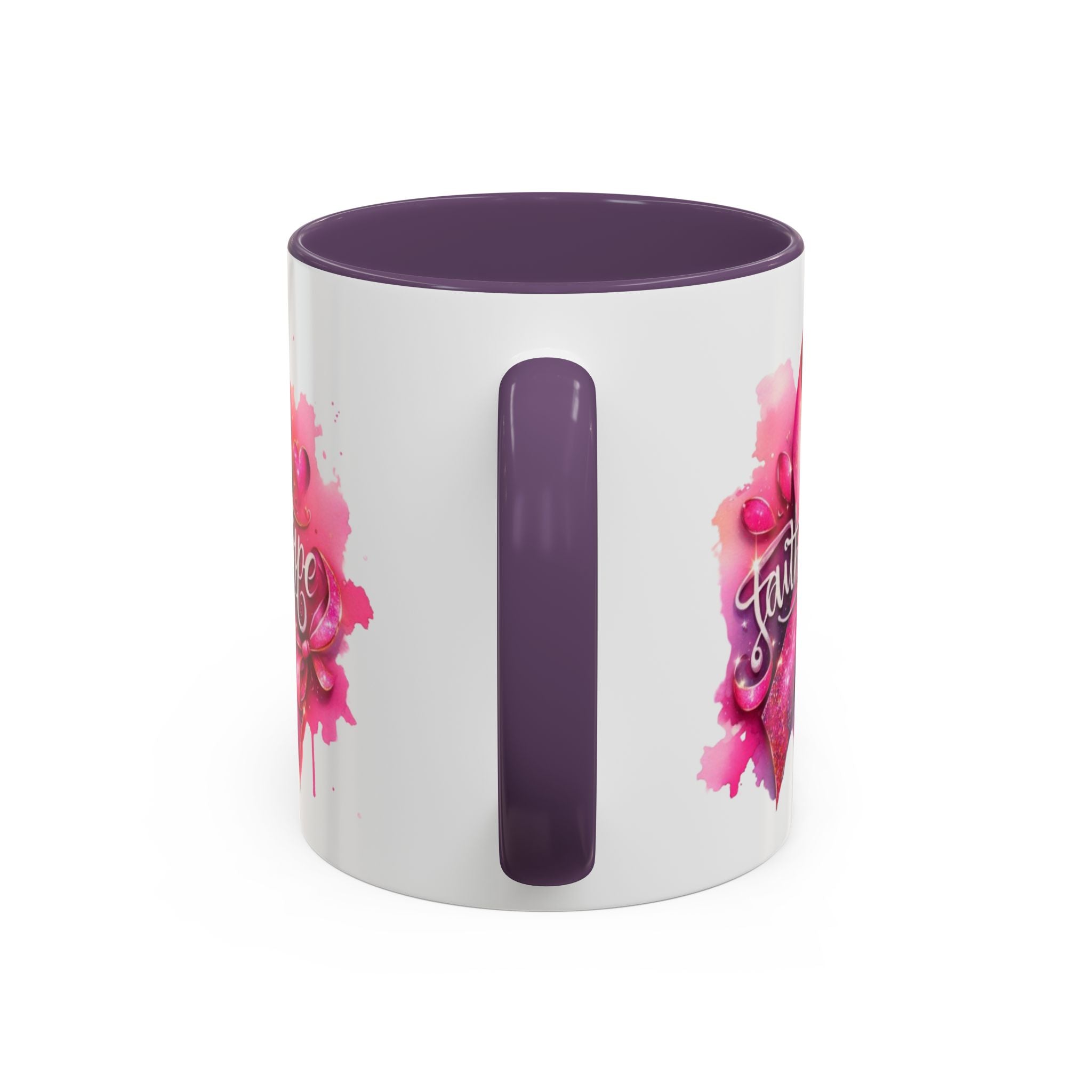 Cancer awareness Inspirational Hope & Faith and Love Coffee Mug