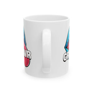Bold Lip Graphic Ceramic Mug | Fun Coffee Cup for Sassy Coffee Lovers | Perfect Gift for Birthdays, Holidays, or Just Because