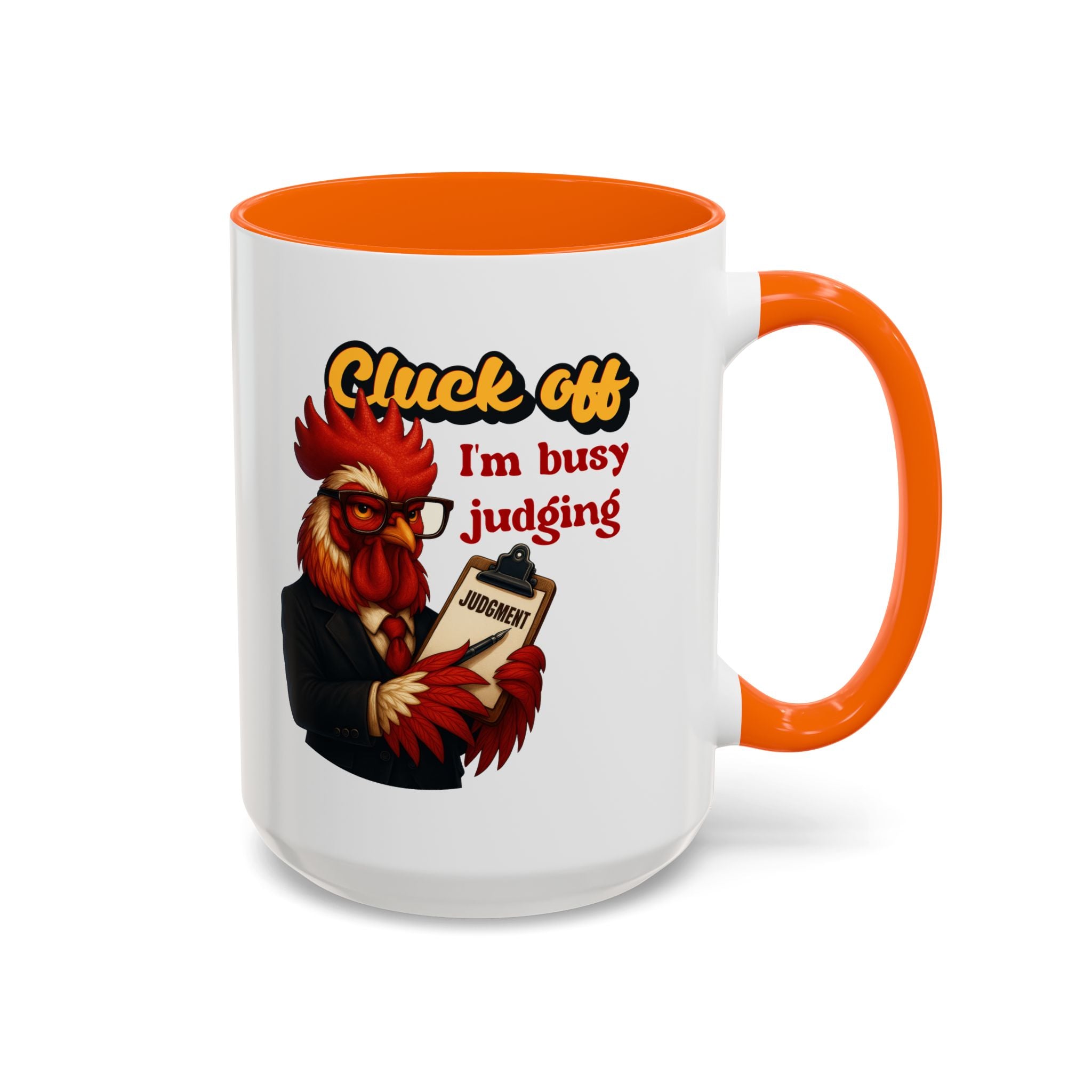 Funny Cluck Off Coffee Mug - Perfect for Chicken Lovers, Gag Gifts, Office Humor, and Birthdays