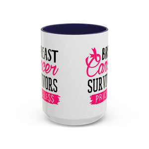 Breast Cancer Survivors Coffee Mug, Inspirational Cancer Gift, Supportive Awareness Mug, Gift for Survivors, Encouraging Morning Coffee